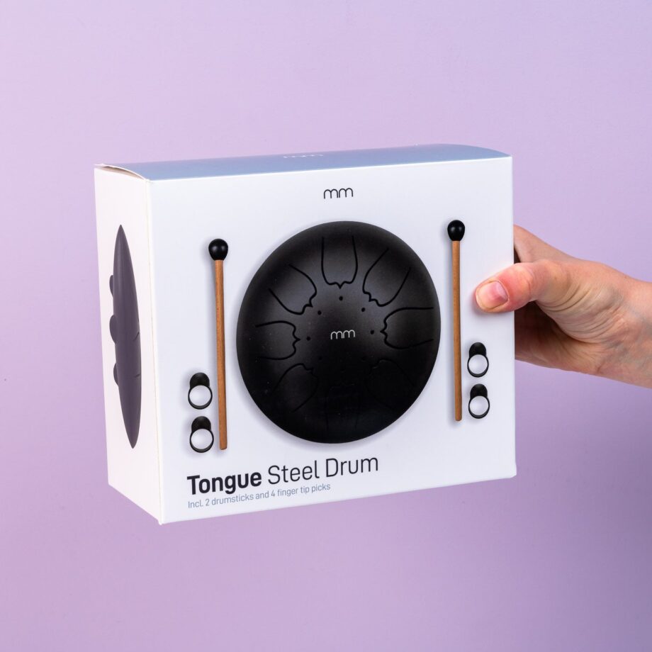 Tongue steel drum