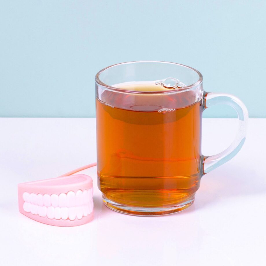 Kunstgebit tea infuser