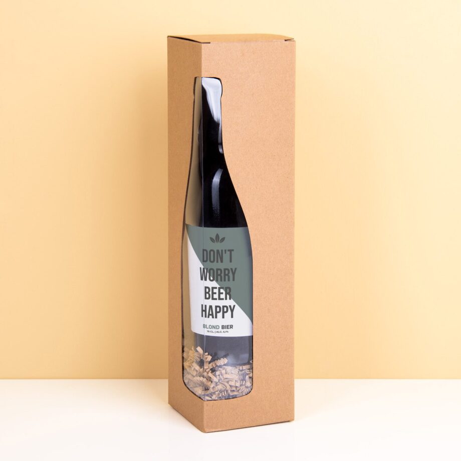 Bierfles Don't Worry Beer Happy (750 ml)