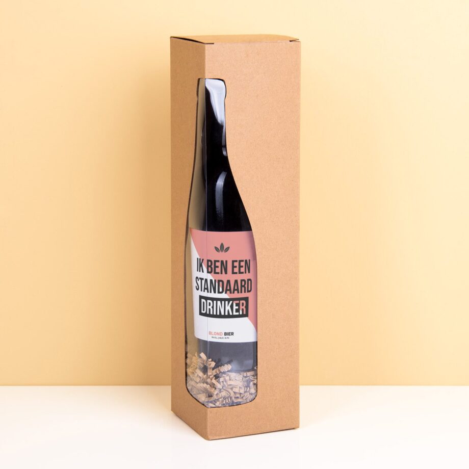 Bierfles Standaard drinker (750 ml)