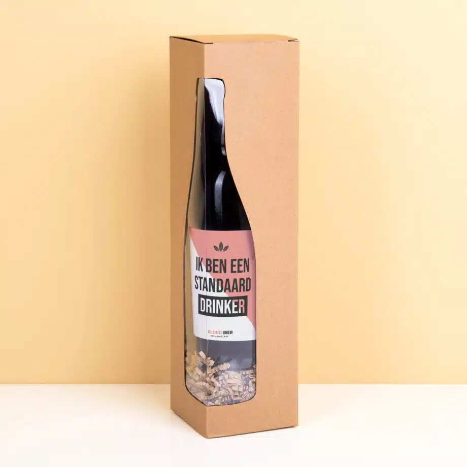 Bierfles Standaard drinker (750 ml)