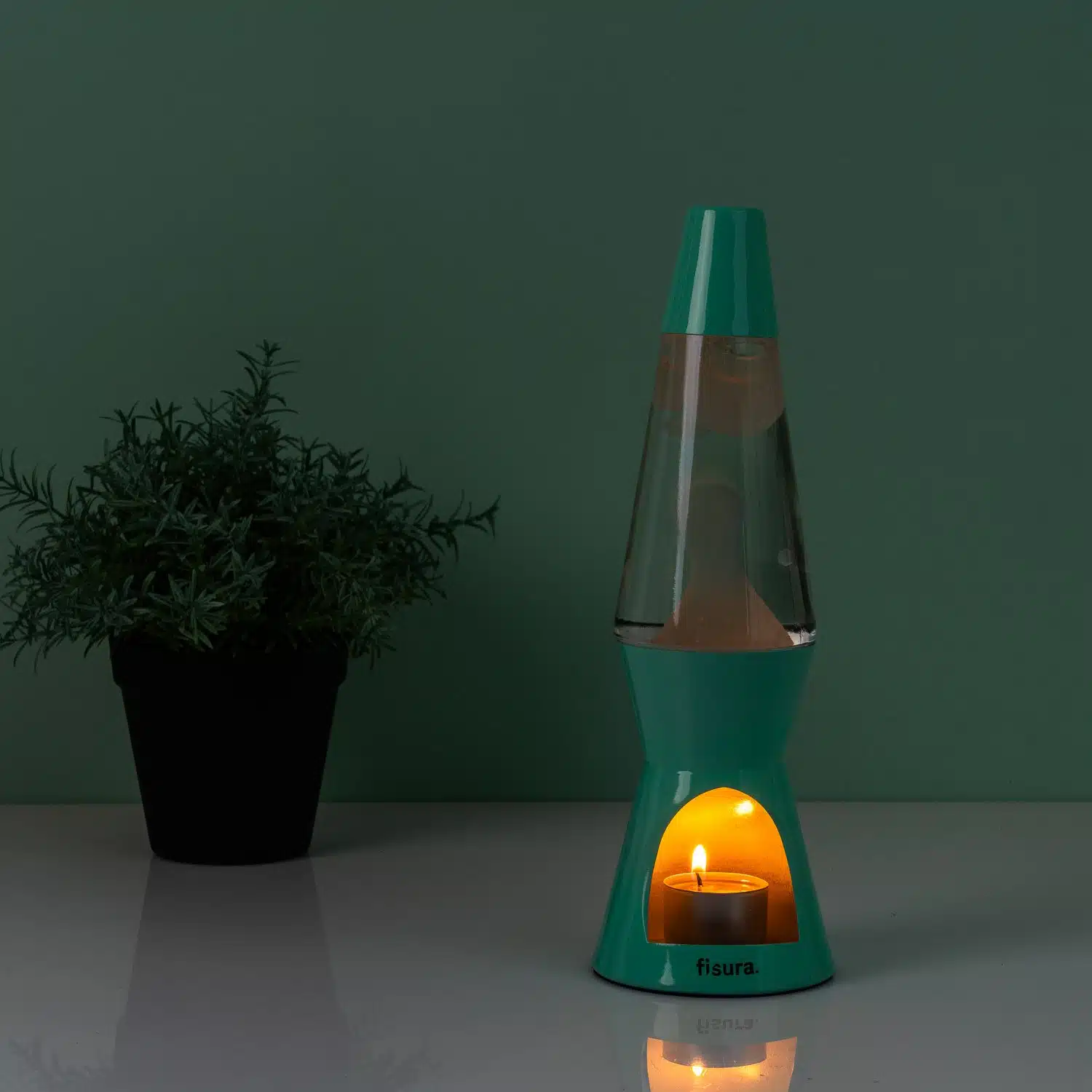 Waxinelicht lavalamp