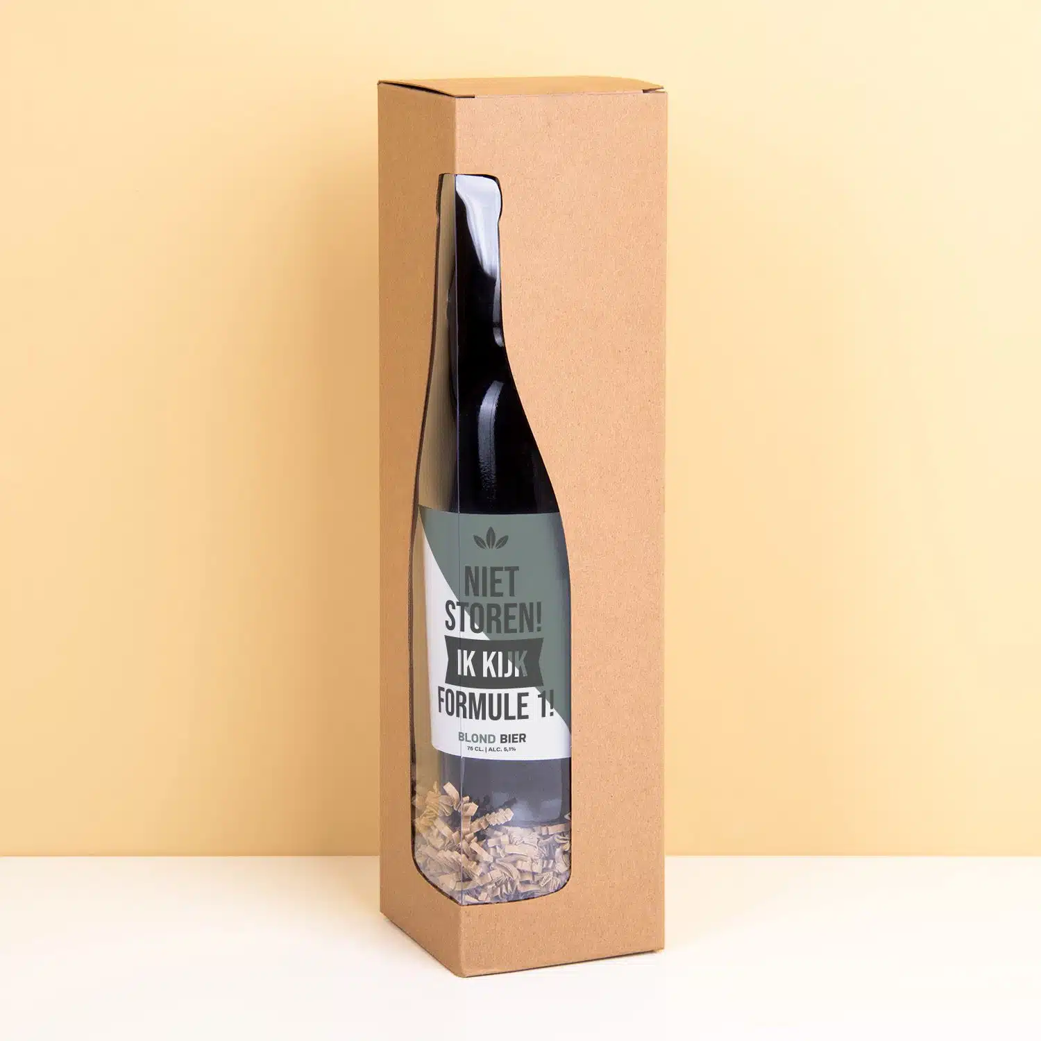 Bierfles Niet storen Formule 1 (750 ml)