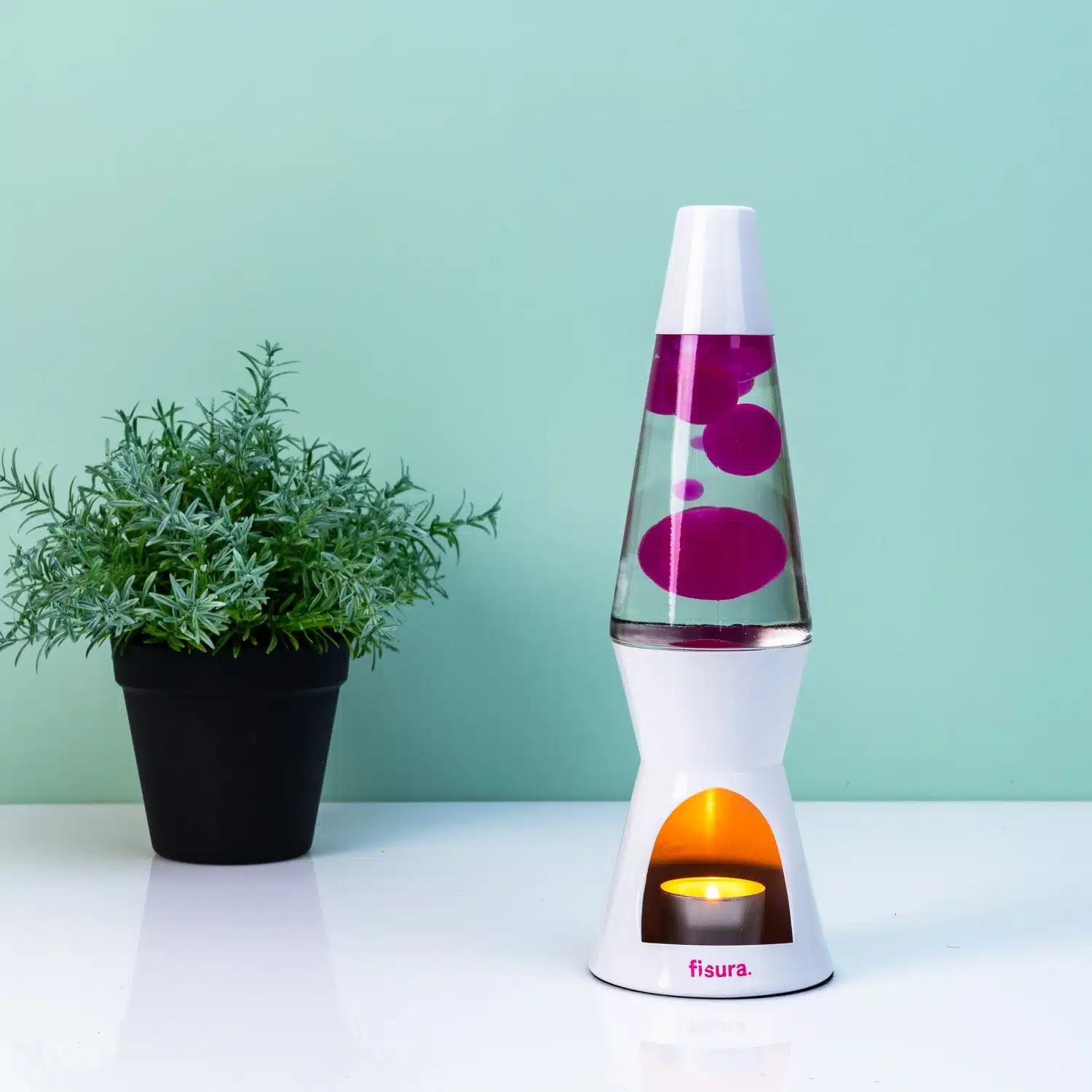 Waxinelicht lavalamp
