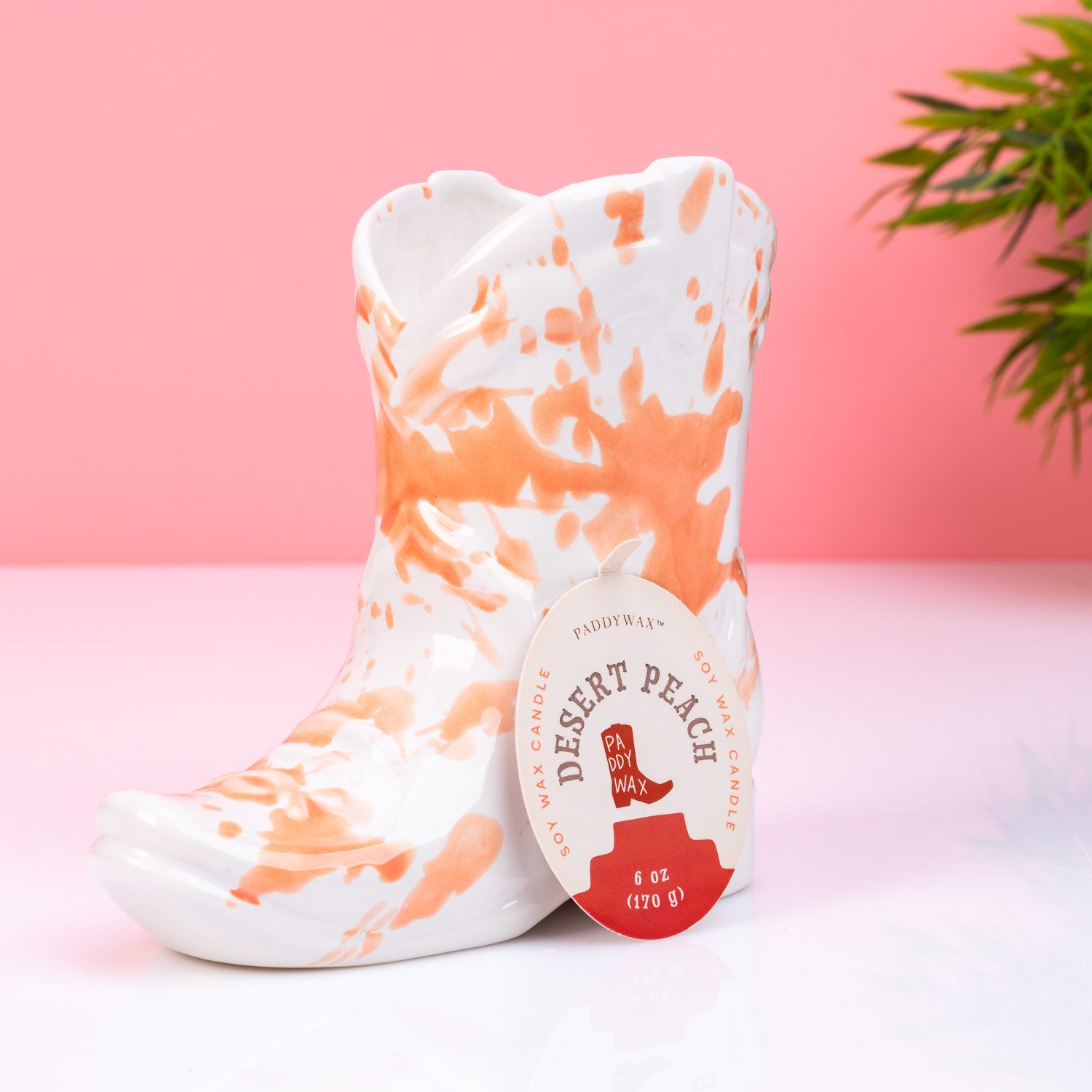 Cowboylaars Geurkaars - Desert Peach (bruin)