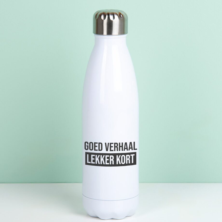 Thermosfles Goed verhaal