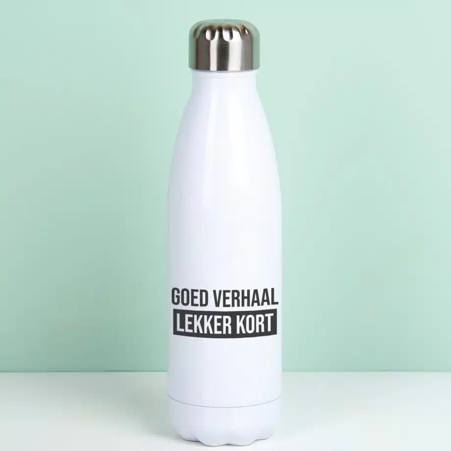 Thermosfles Goed verhaal