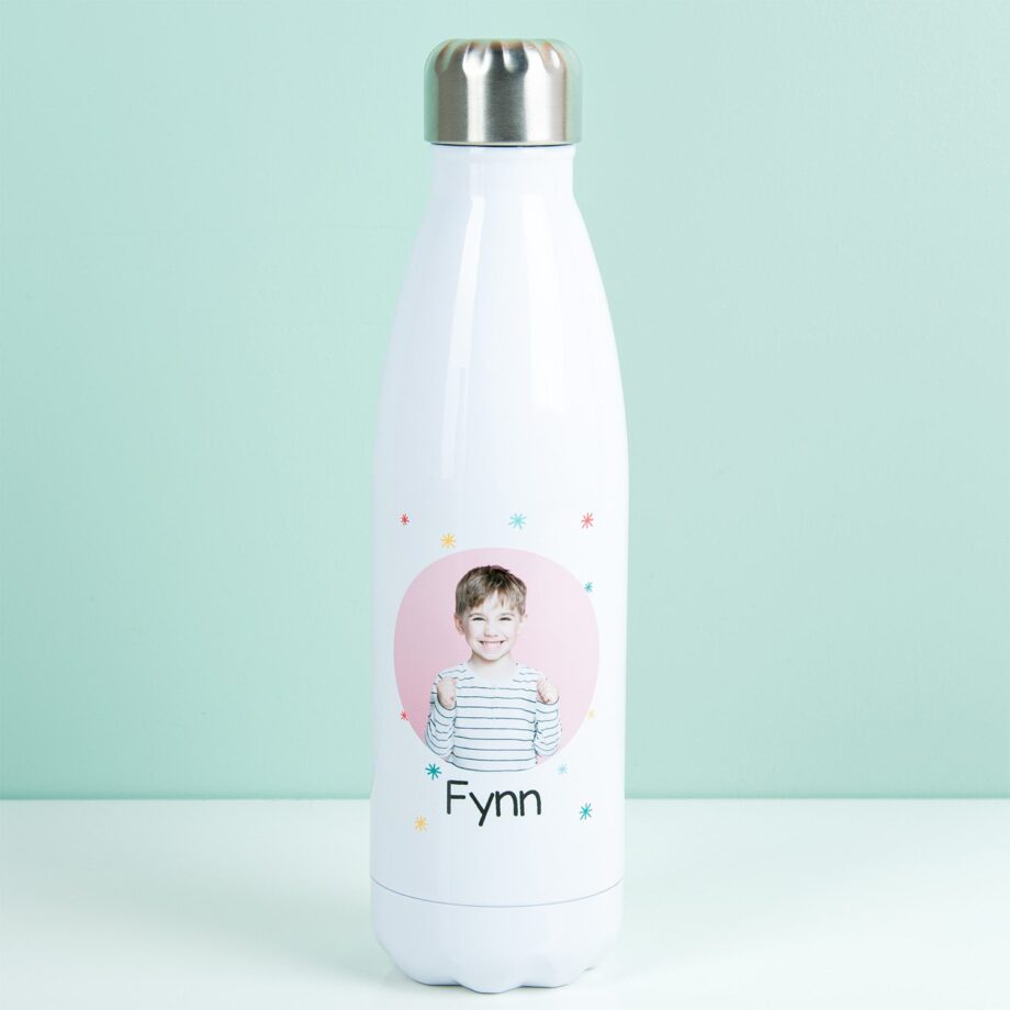 Gepersonaliseerde thermosfles met foto