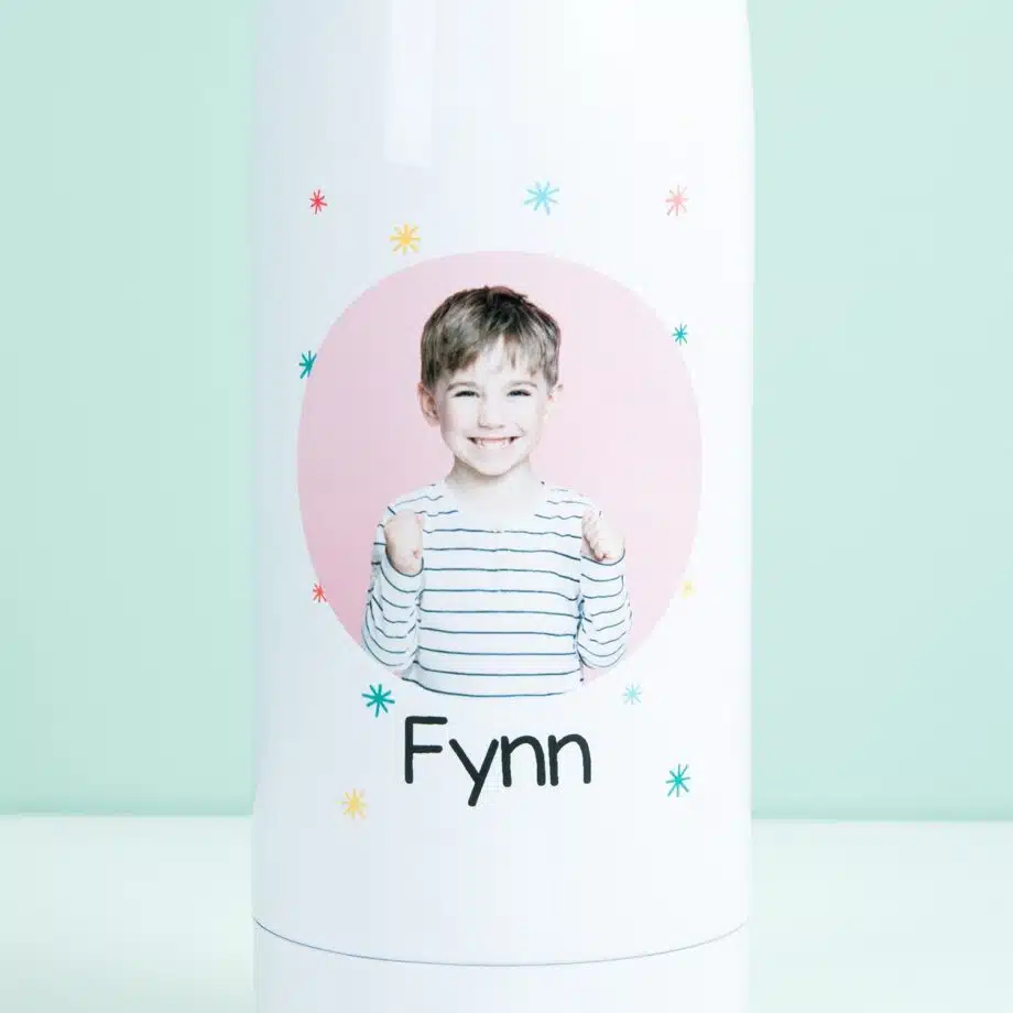 Gepersonaliseerde thermosfles met foto