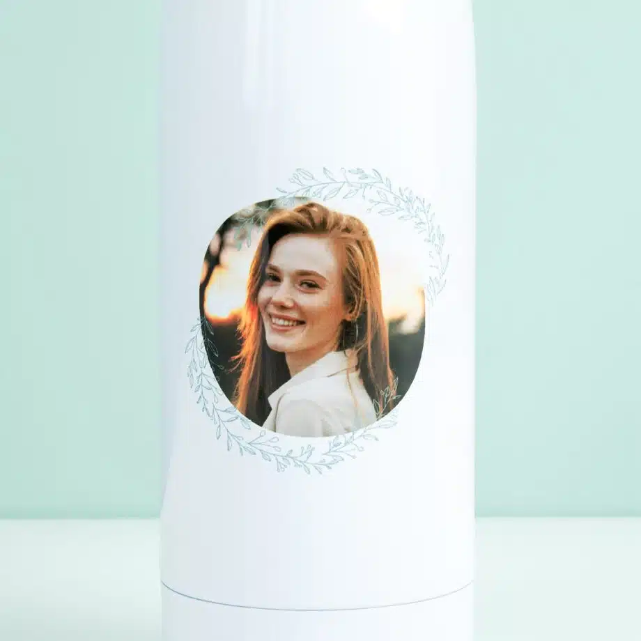 Gepersonaliseerde thermosfles met foto