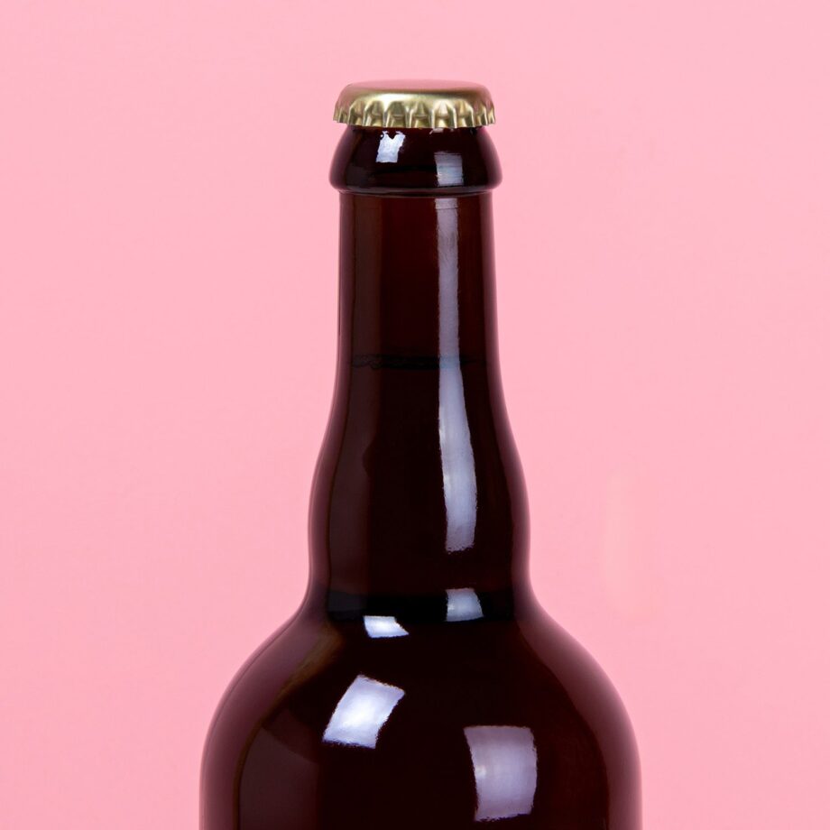 Gepersonaliseerde bierfles met eigen tekst (750 ml)