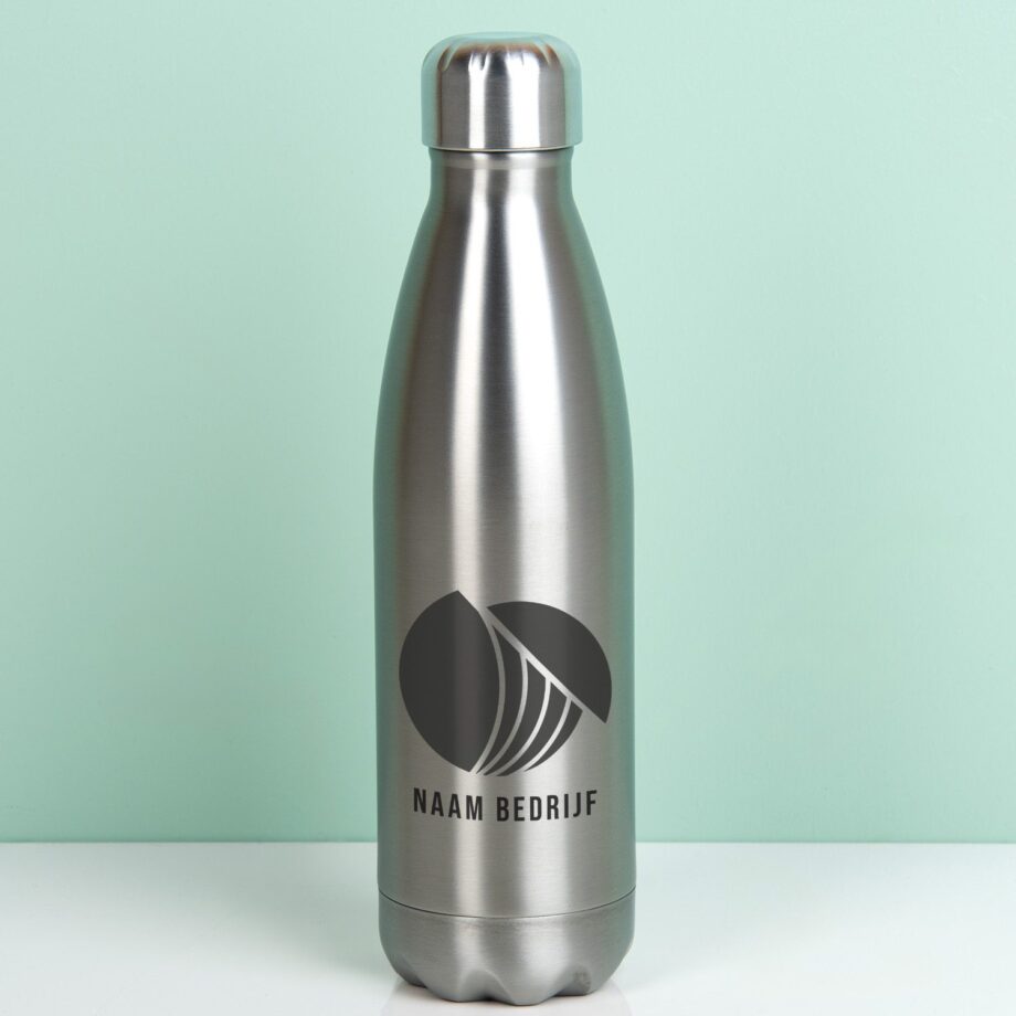 Gepersonaliseerde thermosfles voor bedrijven