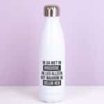 Thermosfles Ik ga niet in discussie