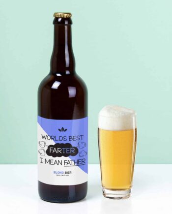 Bierfles World's Best Farter (750 ml)