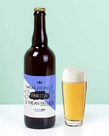 Bierfles World's Best Farter (750 ml)