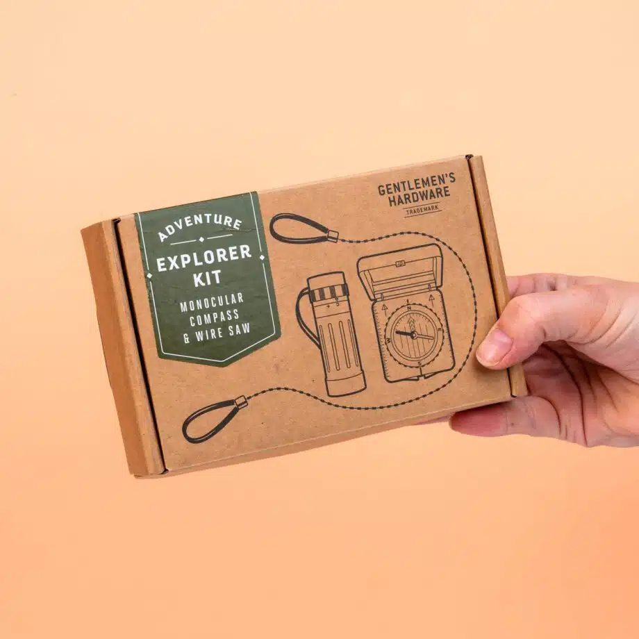 Explorer kit met kompas