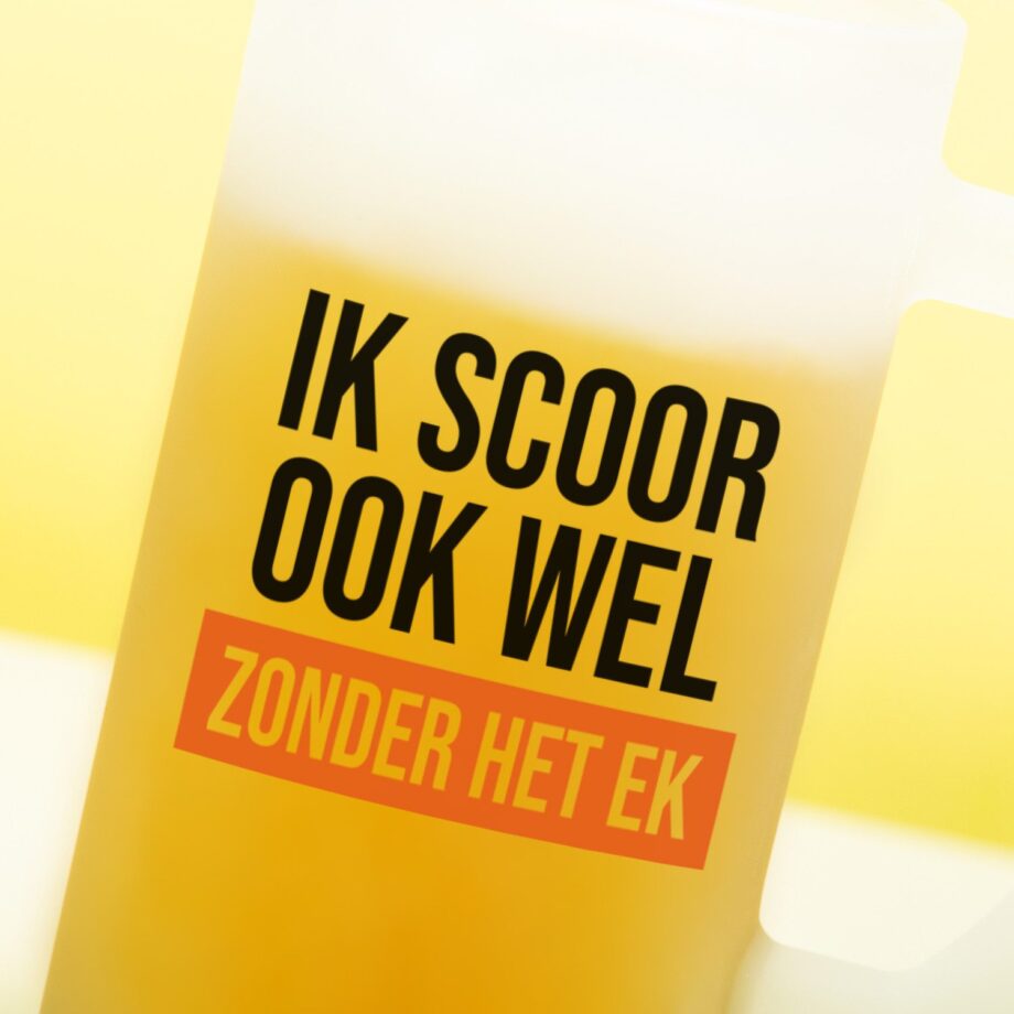 Bierpul Ik scoor ook wel zonder het EK