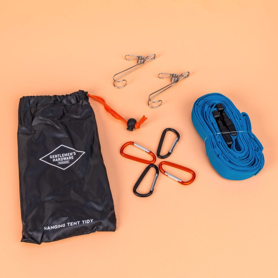 Hangende tent organiser