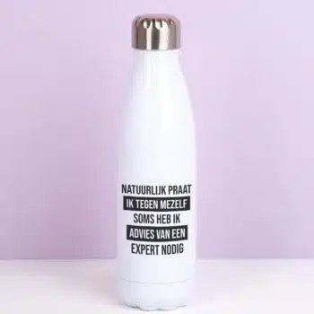 Thermosfles Natuurlijk praat ik tegen mezelf