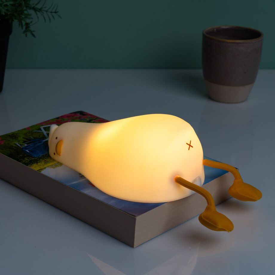 Slapend eendje nachtlampje
