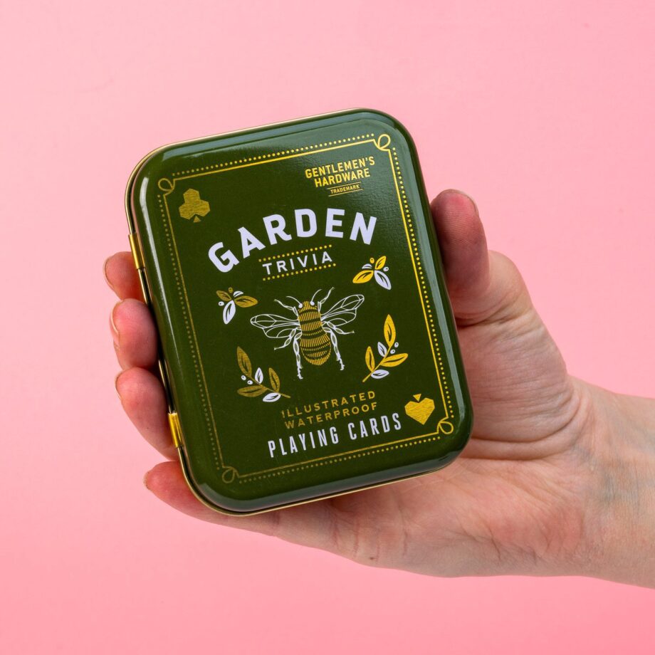 Tuinier kaartspel met tips