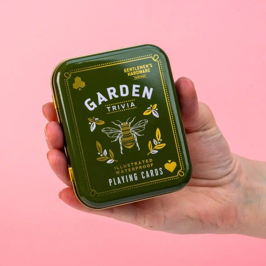 Tuinier kaartspel met tips