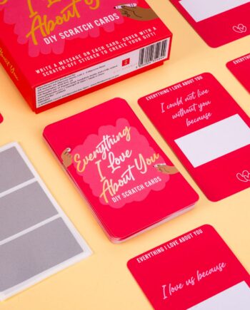 DIY kraskaarten Everything I Love About You