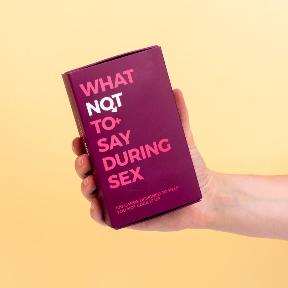 What Not To Say During Sex kaarten