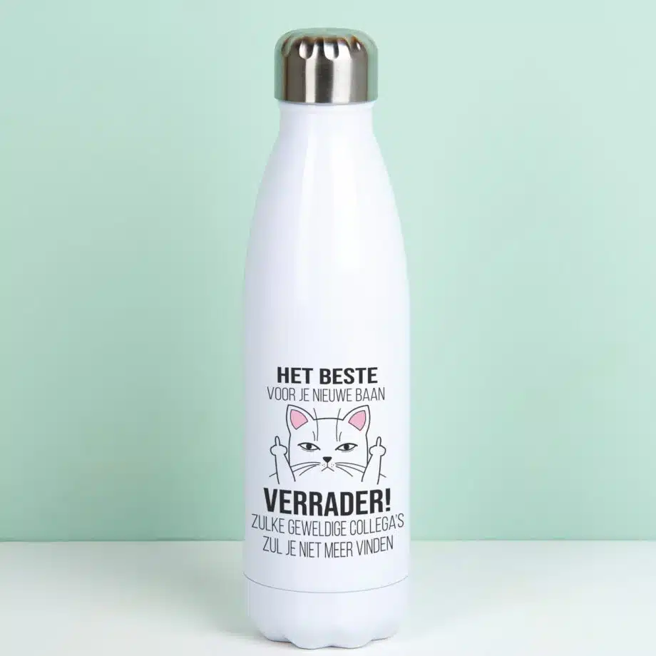 Thermosfles Het beste voor je nieuwe baan