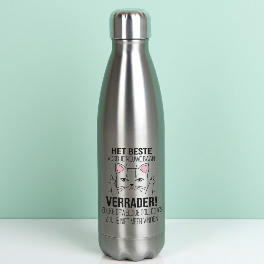 Thermosfles Het beste voor je nieuwe baan