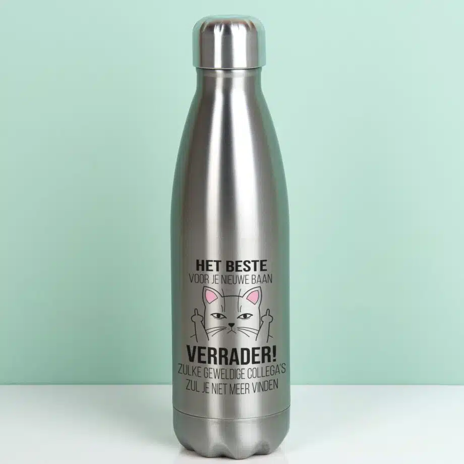 Thermosfles Het beste voor je nieuwe baan