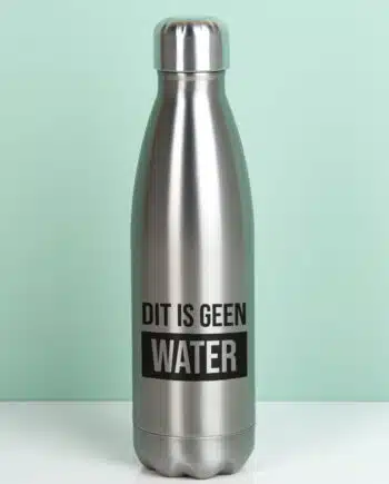 Thermosfles Dit is geen water