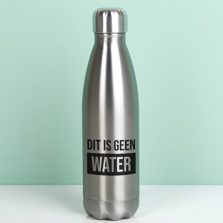 Thermosfles Dit is geen water