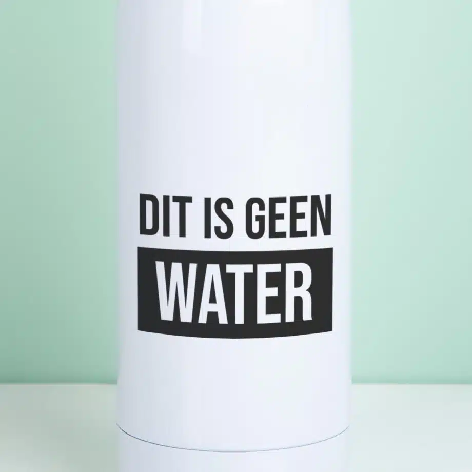 Thermosfles Dit is geen water