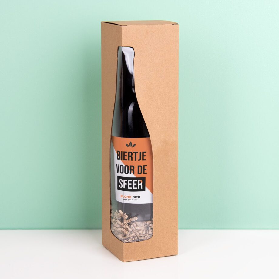 Bierfles Biertje voor de sfeer (750 ml)