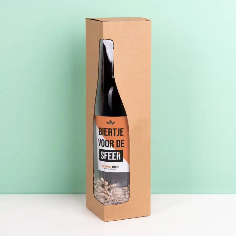 Bierfles Biertje voor de sfeer (750 ml)