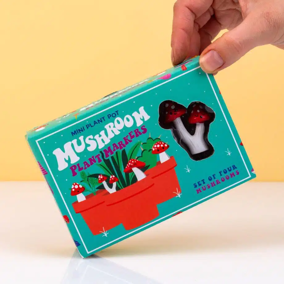 Bloempot paddenstoelen (set van 4)