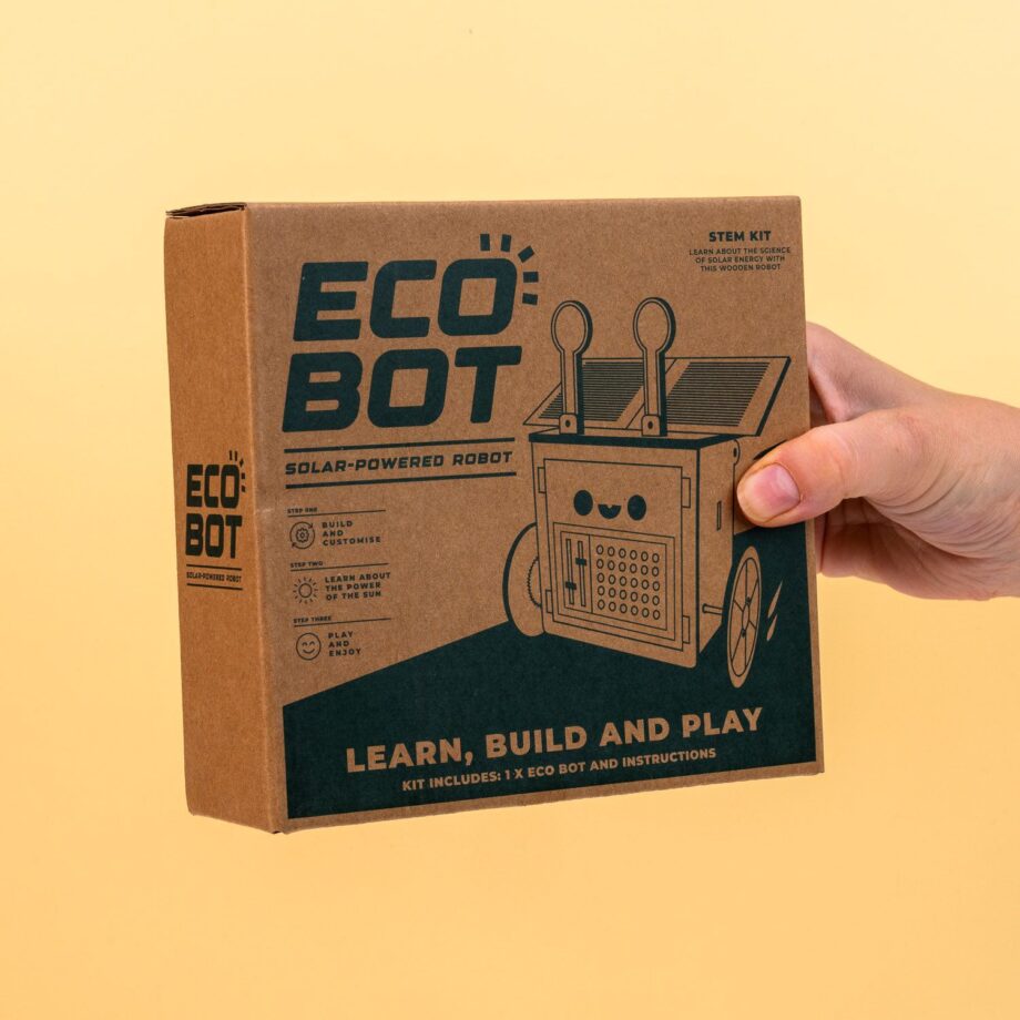 DIY robot op zonne-energie