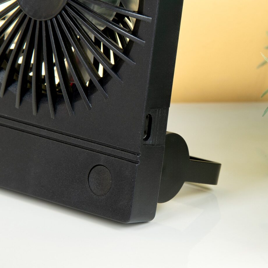 Oplaadbare bureauventilator