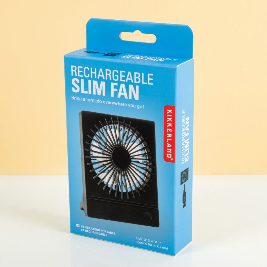Oplaadbare bureauventilator