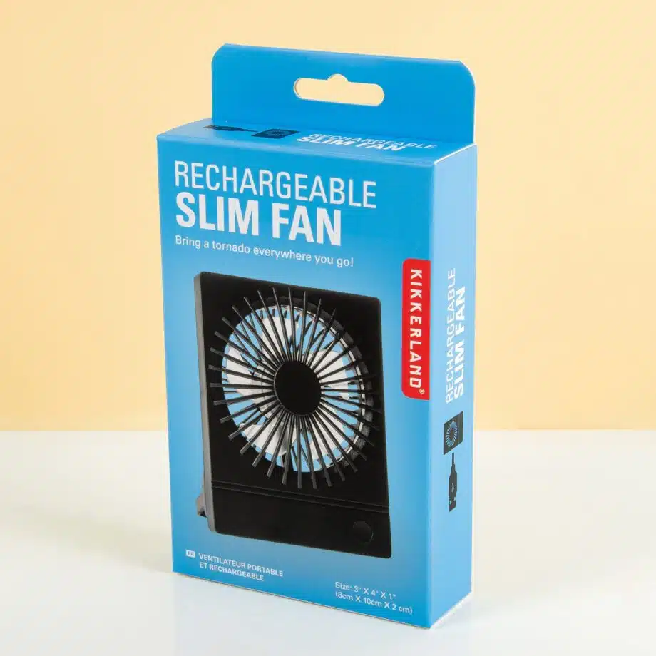 Oplaadbare bureauventilator