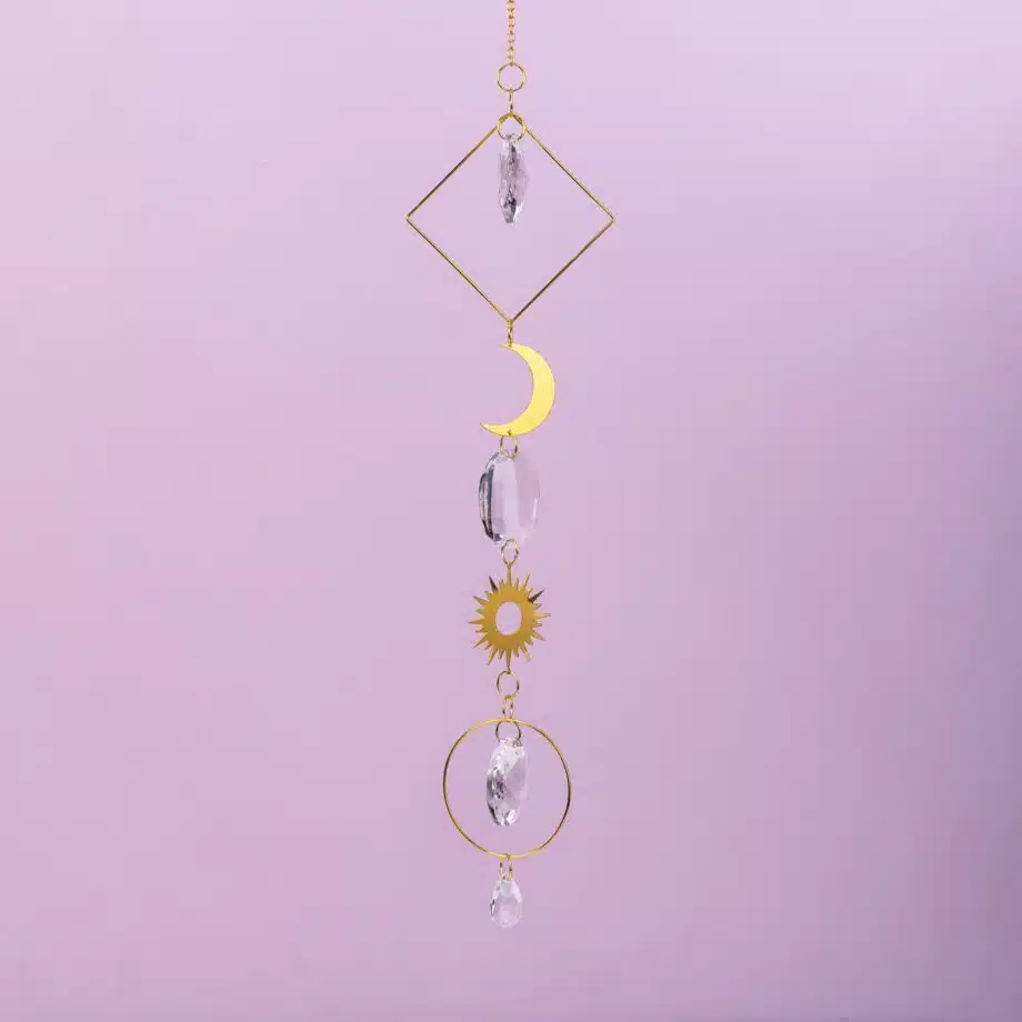 DIY zonnevanger raamhanger