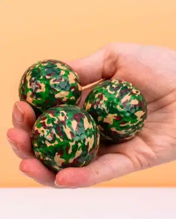 Camouflage golfballen (set van 3)