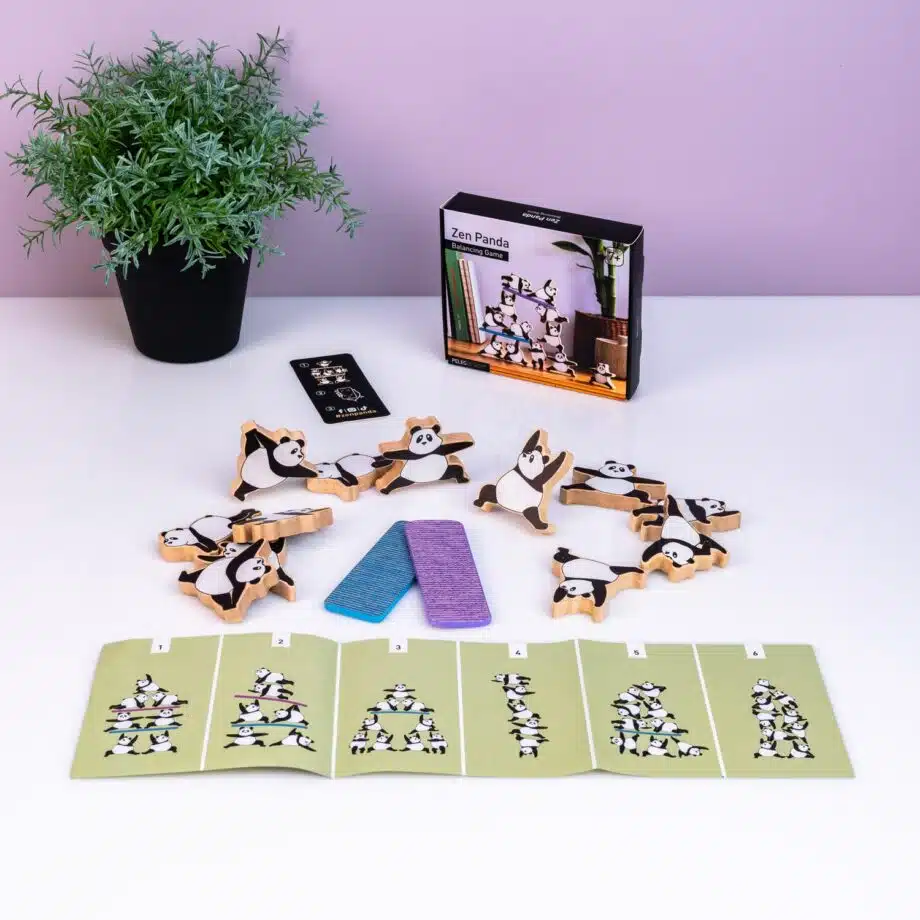 Zen panda stapelspel