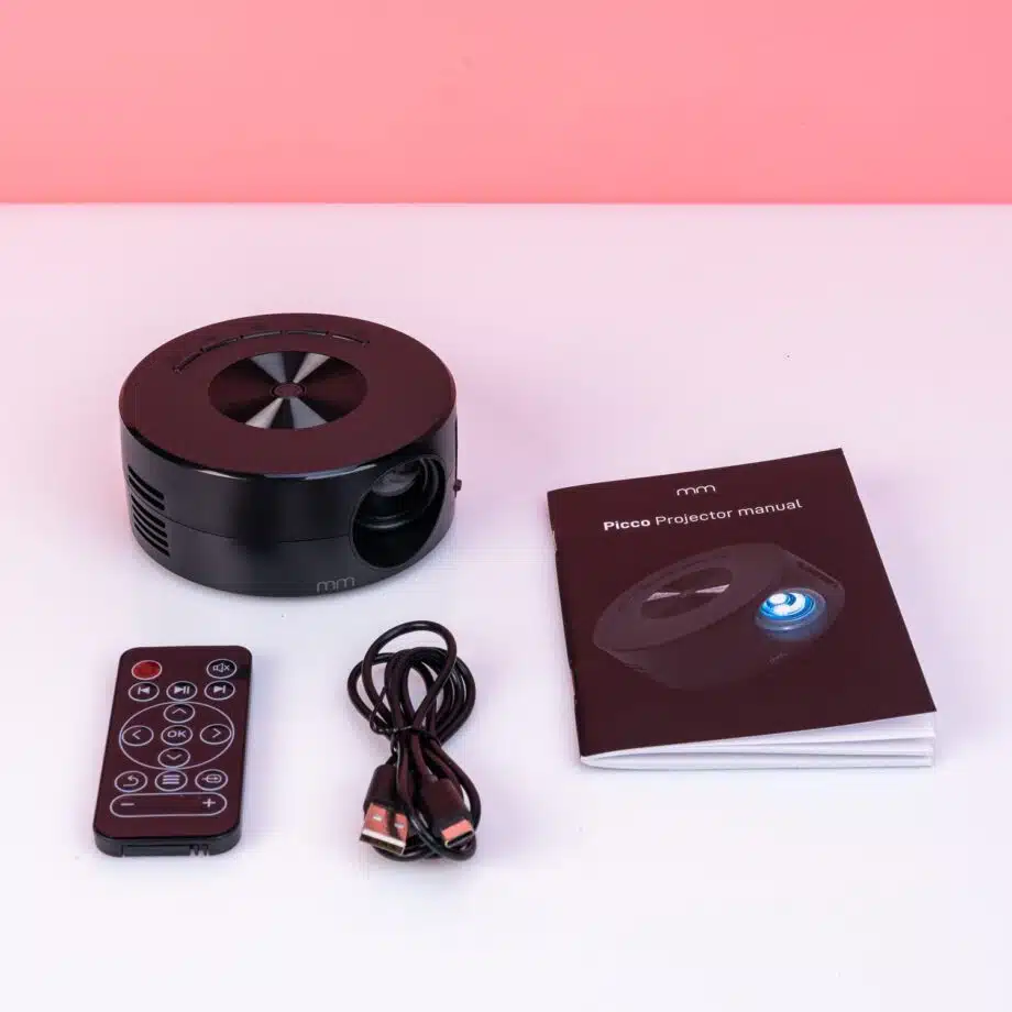Mini projector voor smartphones