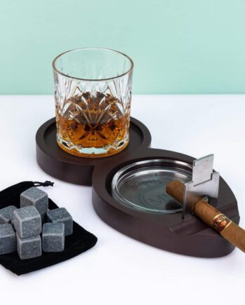 Whiskey en sigaar cadeauset