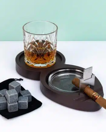Whiskey en sigaar cadeauset