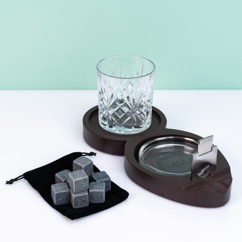 Whiskey en sigaar cadeauset