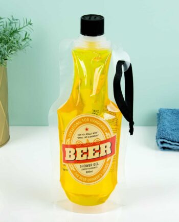 Bier douchegel met citroengeur