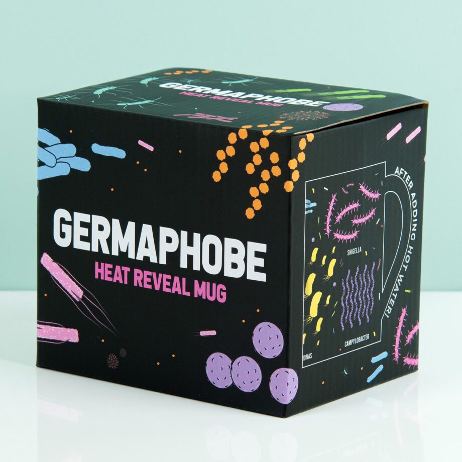Warmtegevoelige germafoob mok